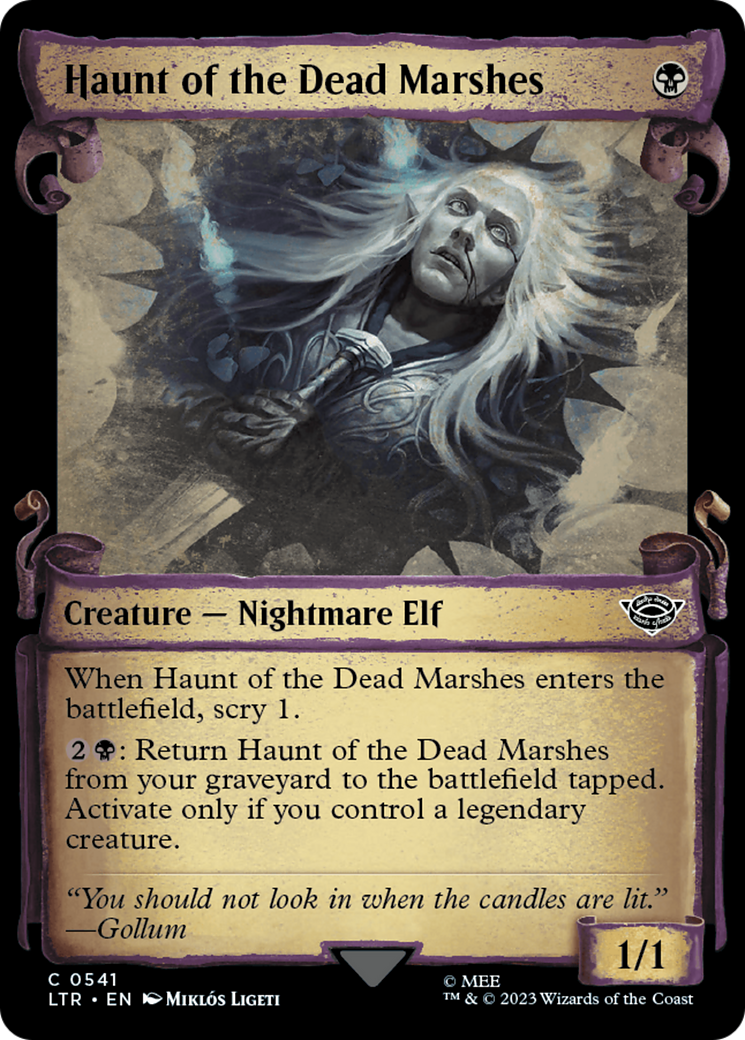 Haunt of the Dead Marshes [The Lord of the Rings: Tales of Middle-Earth Showcase Scrolls] - Destination Retro