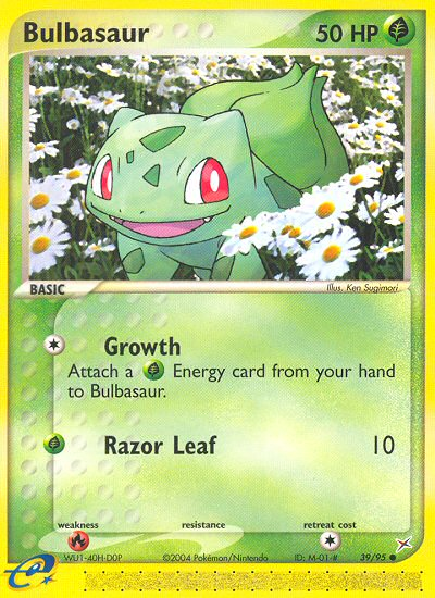Bulbasaur (39/95) [EX: Team Magma vs Team Aqua] - Destination Retro