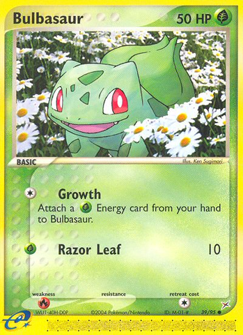 Bulbasaur (39/95) [EX: Team Magma vs Team Aqua] - Destination Retro