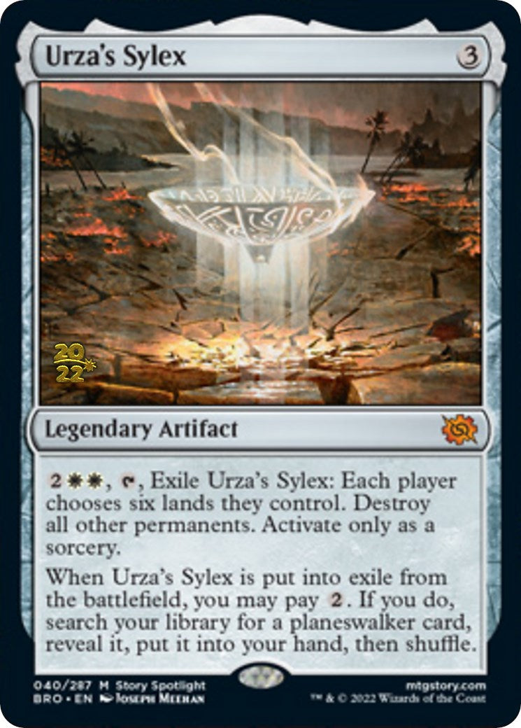 Urza's Sylex [The Brothers' War: Prerelease Promos] - Destination Retro