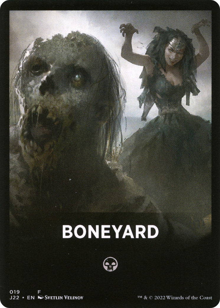 Boneyard Theme Card [Jumpstart 2022 Front Cards] - Destination Retro