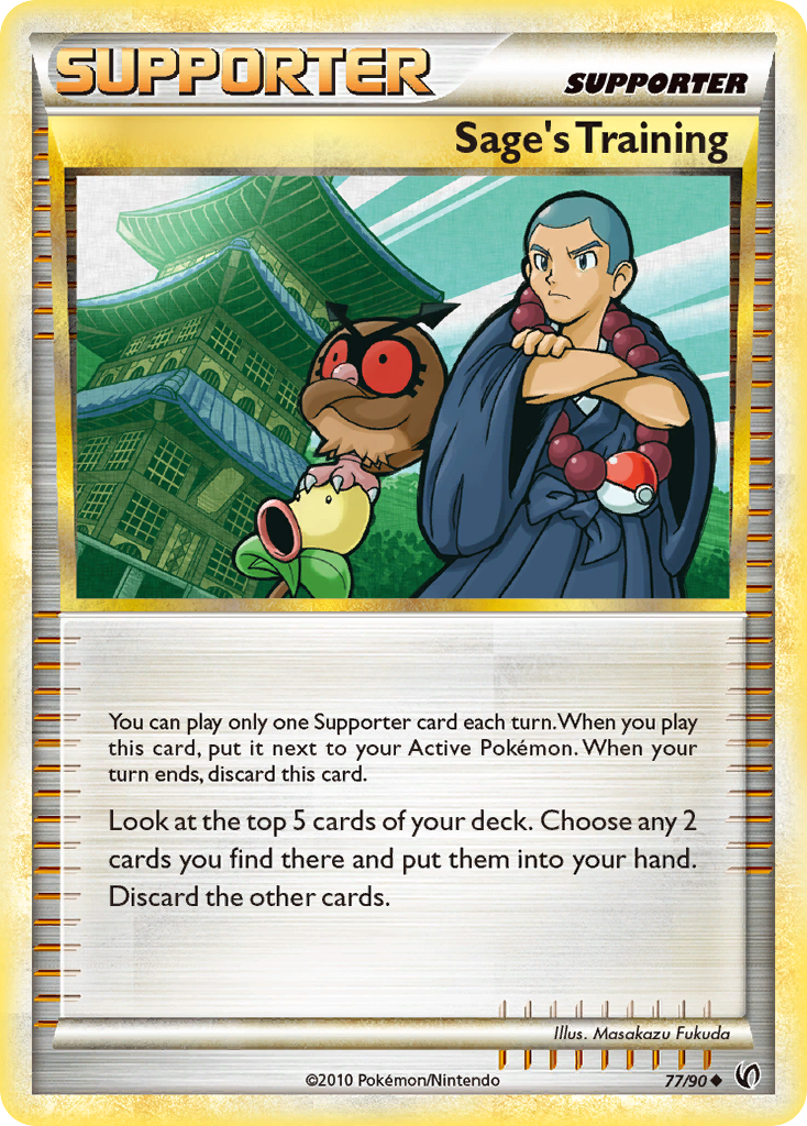 Sage's Training (77/90) [HeartGold & SoulSilver: Undaunted] - Destination Retro