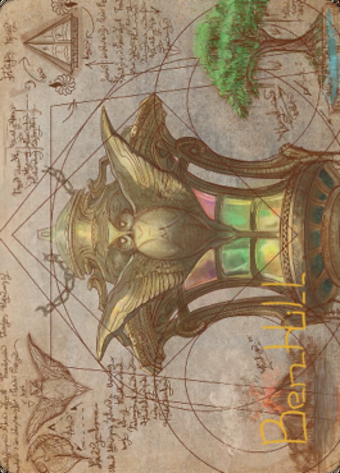 Chromatic Lantern Art Card (Gold-Stamped Signature) [The Brothers' War Art Series] - Destination Retro