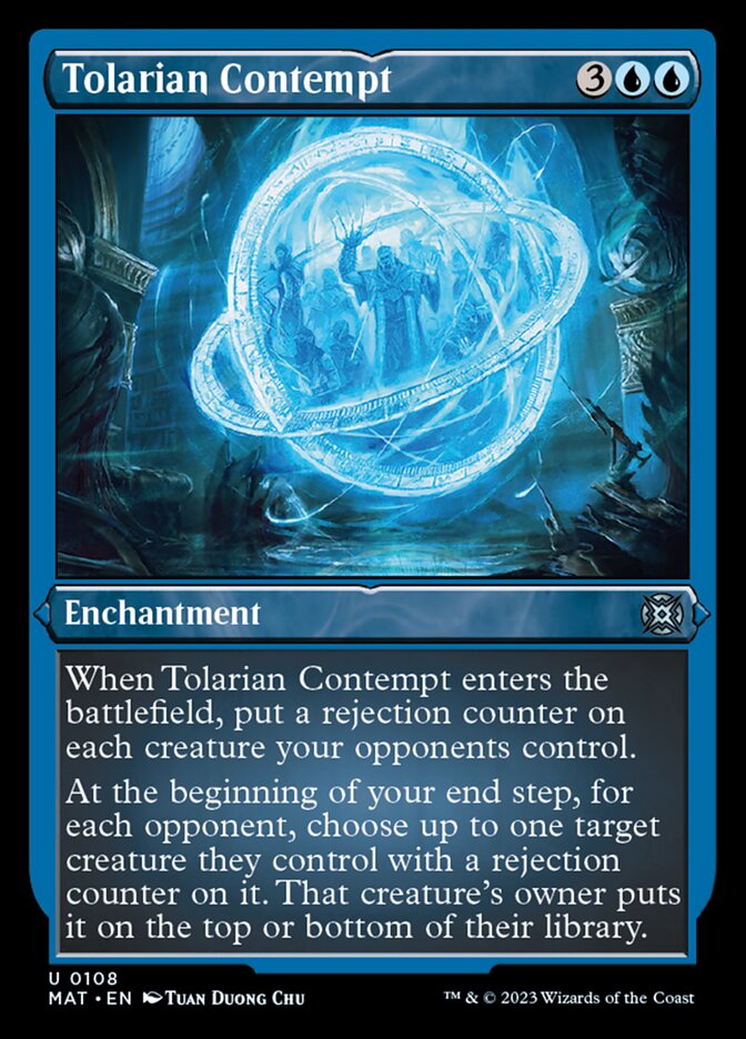 Tolarian Contempt (Foil Etched) [March of the Machine: The Aftermath] - Destination Retro