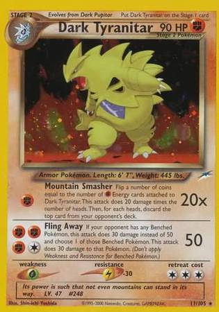 Dark Tyranitar (11/105) [Neo Destiny Unlimited] - Destination Retro