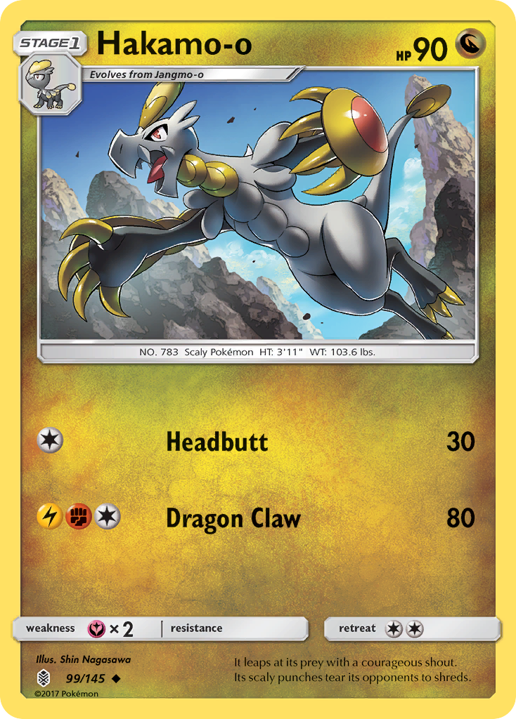 Hakamo-o (99/145) [Sun & Moon: Guardians Rising] - Destination Retro