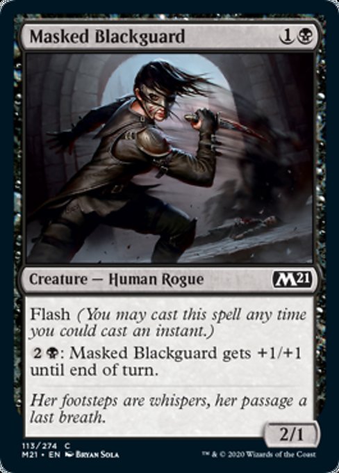 Masked Blackguard [Core Set 2021] - Destination Retro