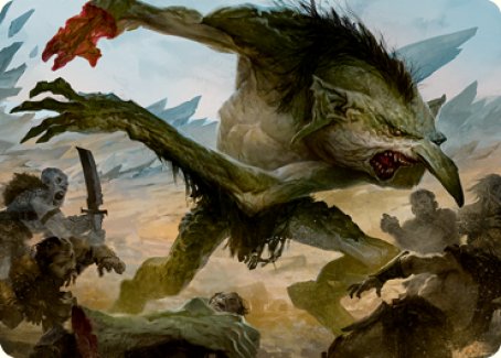 Troll Art Card [Dungeons & Dragons: Adventures in the Forgotten Realms Art Series] - Destination Retro