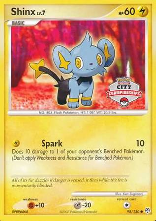 Shinx (City Championships Promo) (98/130) [Nintendo: Black Star Promos] - Destination Retro