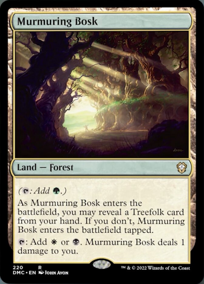 Murmuring Bosk [Dominaria United Commander] - Destination Retro