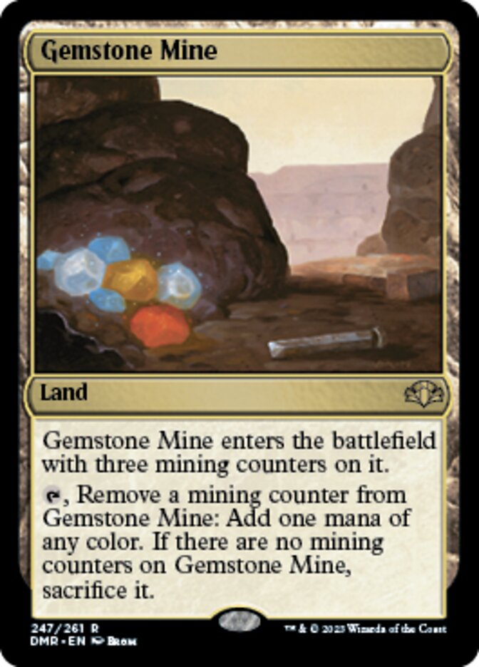 Gemstone Mine [Dominaria Remastered] - Destination Retro