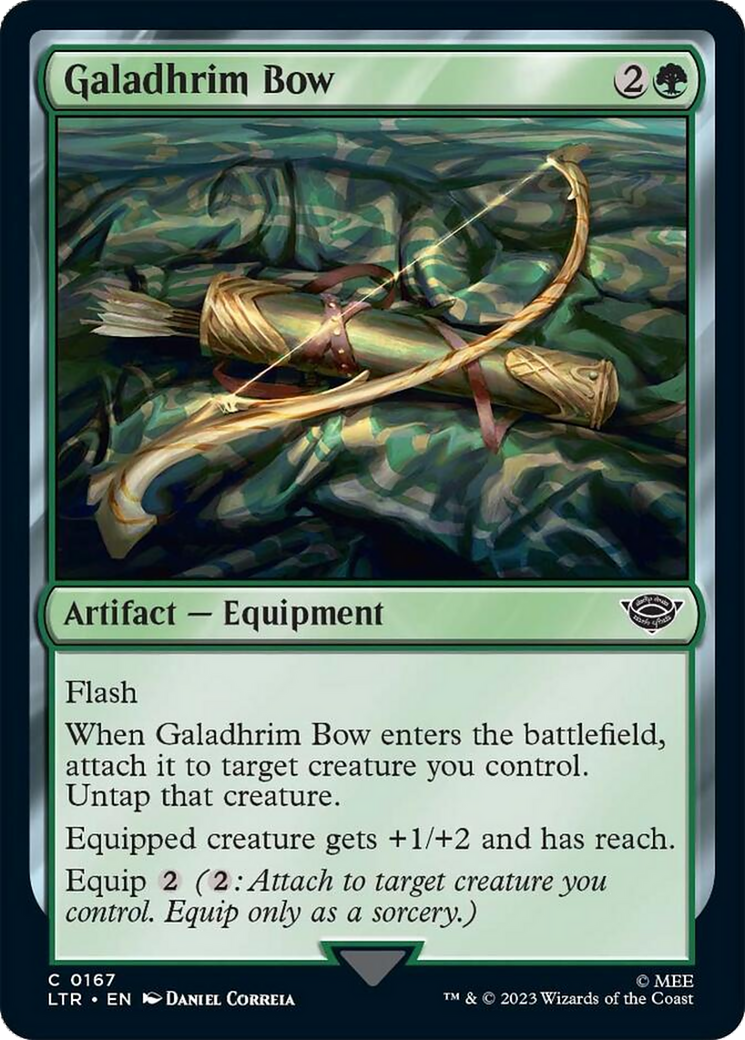 Galadhrim Bow [The Lord of the Rings: Tales of Middle-Earth] - Destination Retro