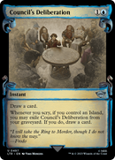 Council's Deliberation [The Lord of the Rings: Tales of Middle-Earth Showcase Scrolls] - Destination Retro