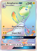 Ampharos GX (185/181) [Sun & Moon: Team Up] - Destination Retro