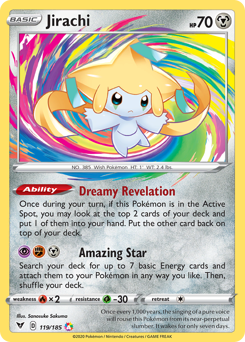 Jirachi (119) [Sword & Shield: Vivid Voltage] - Destination Retro