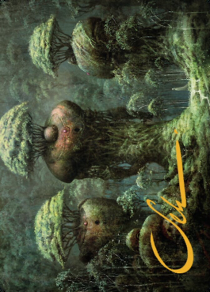 Forest Art Card (Gold-Stamped Signature) [Dominaria United Art Series] - Destination Retro