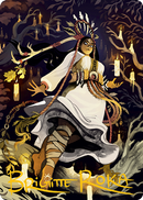 Candlegrove Witch 2 Art Card (Gold-Stamped Signature) [Innistrad: Midnight Hunt Art Series] - Destination Retro