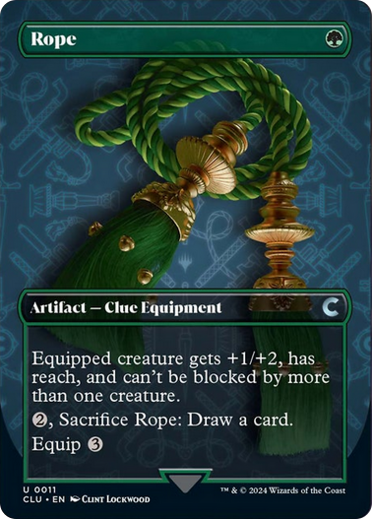 Rope (Borderless) [Ravnica: Clue Edition] - Destination Retro
