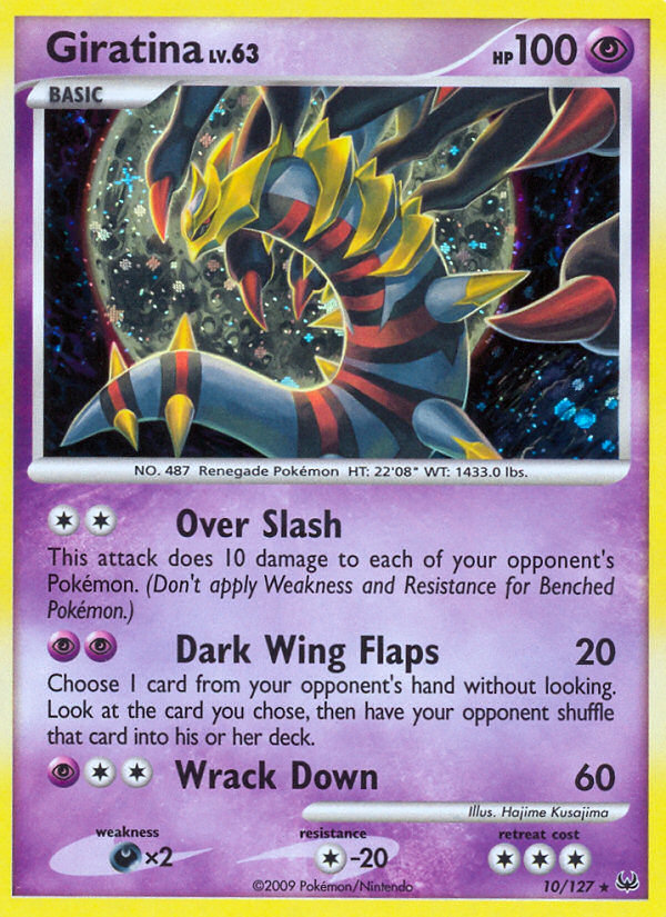 Giratina (10/127) [Platinum: Base Set] - Destination Retro