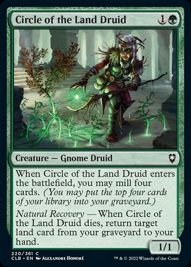 Circle of the Land Druid [Commander Legends: Battle for Baldur's Gate] - Destination Retro