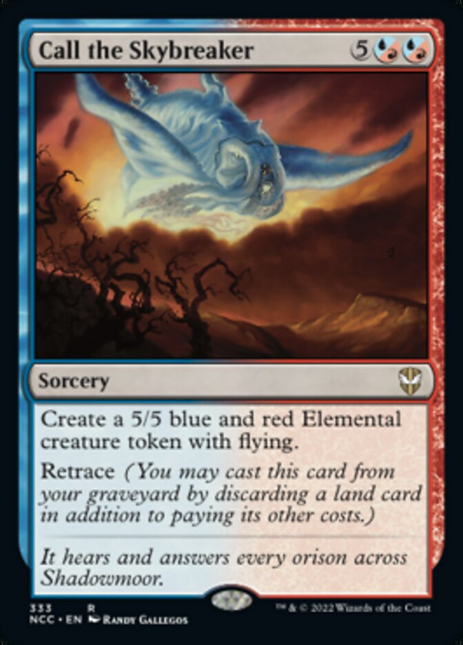 Call the Skybreaker [Streets of New Capenna Commander] - Destination Retro