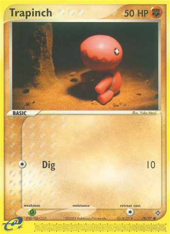 Trapinch (78/97) [EX: Dragon] - Destination Retro