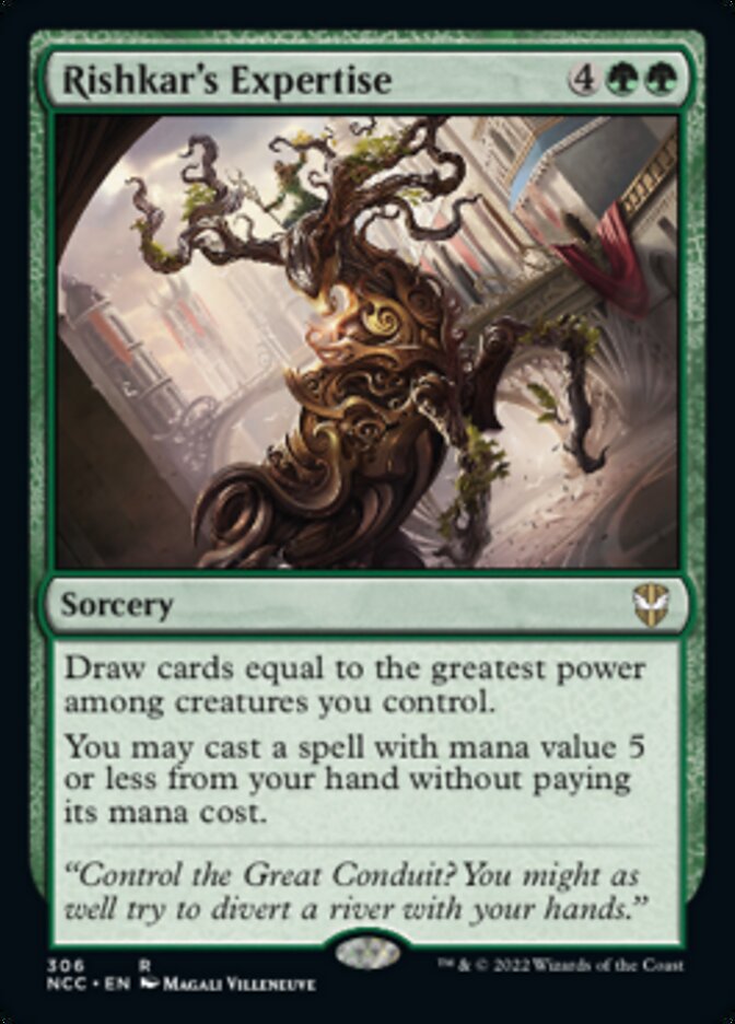 Rishkar's Expertise [Streets of New Capenna Commander] - Destination Retro