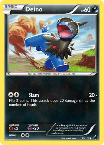Deino (76/116) [Black & White: Plasma Freeze] - Destination Retro