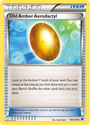 Old Amber Aerodactyl (106/124) [XY: Fates Collide] - Destination Retro