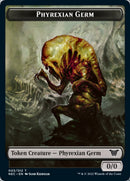 Phyrexian Germ // Spirit (002) Double-sided Token [Kamigawa: Neon Dynasty Commander Tokens] - Destination Retro