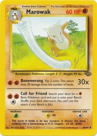 Marowak (39/64) [Jungle Unlimited] - Destination Retro