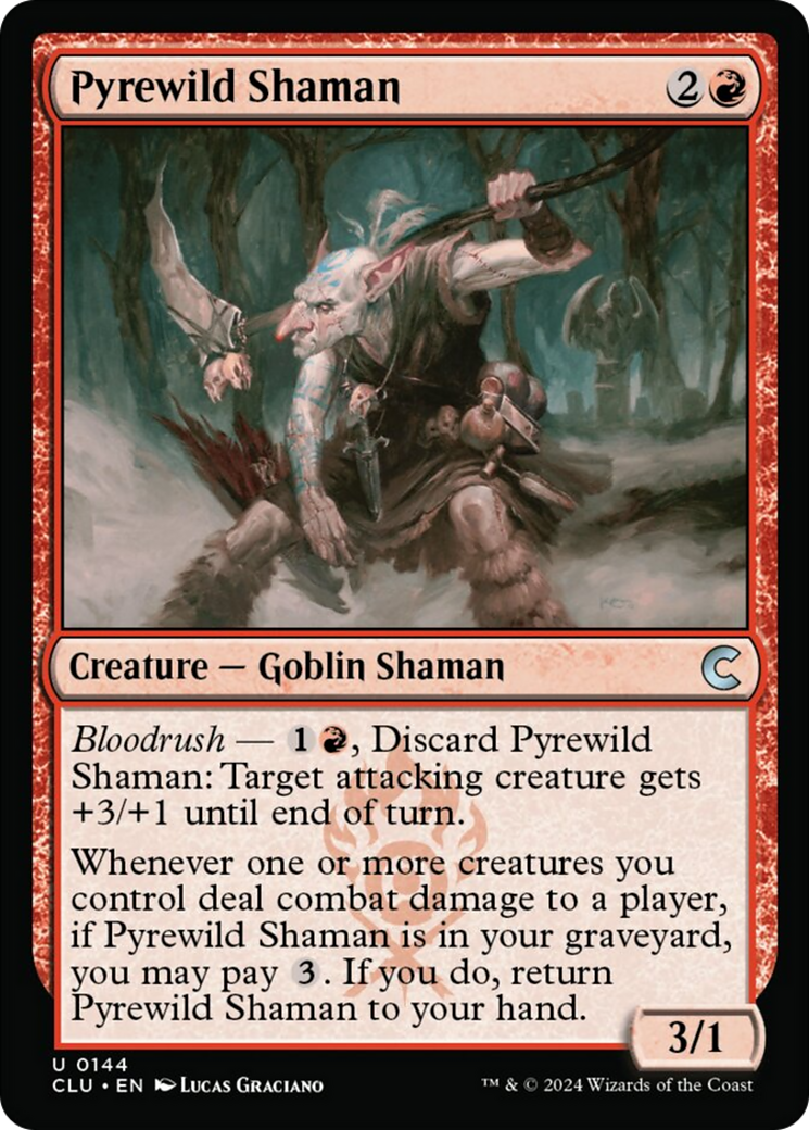 Pyrewild Shaman [Ravnica: Clue Edition] - Destination Retro