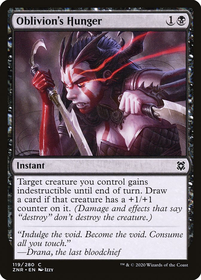Oblivion's Hunger [Zendikar Rising] - Destination Retro