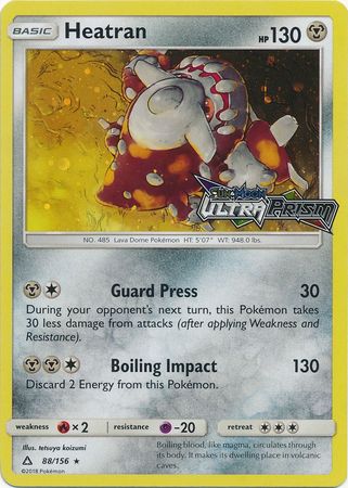 Heatran (88/156) [Alternate Art Promos] - Destination Retro