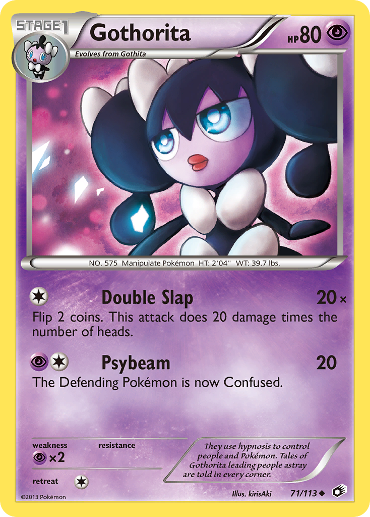 Gothorita (71/113) [Black & White: Legendary Treasures] - Destination Retro