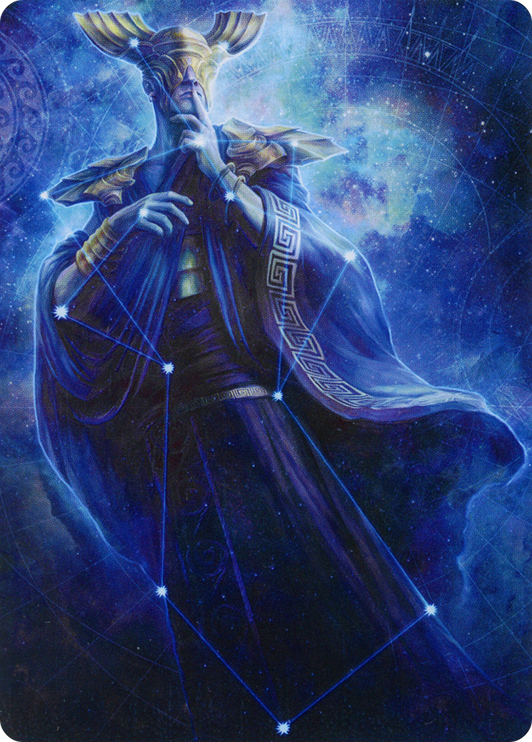 Atris, Oracle of Half-Truths Art Card [March of the Machine Art Series] - Destination Retro