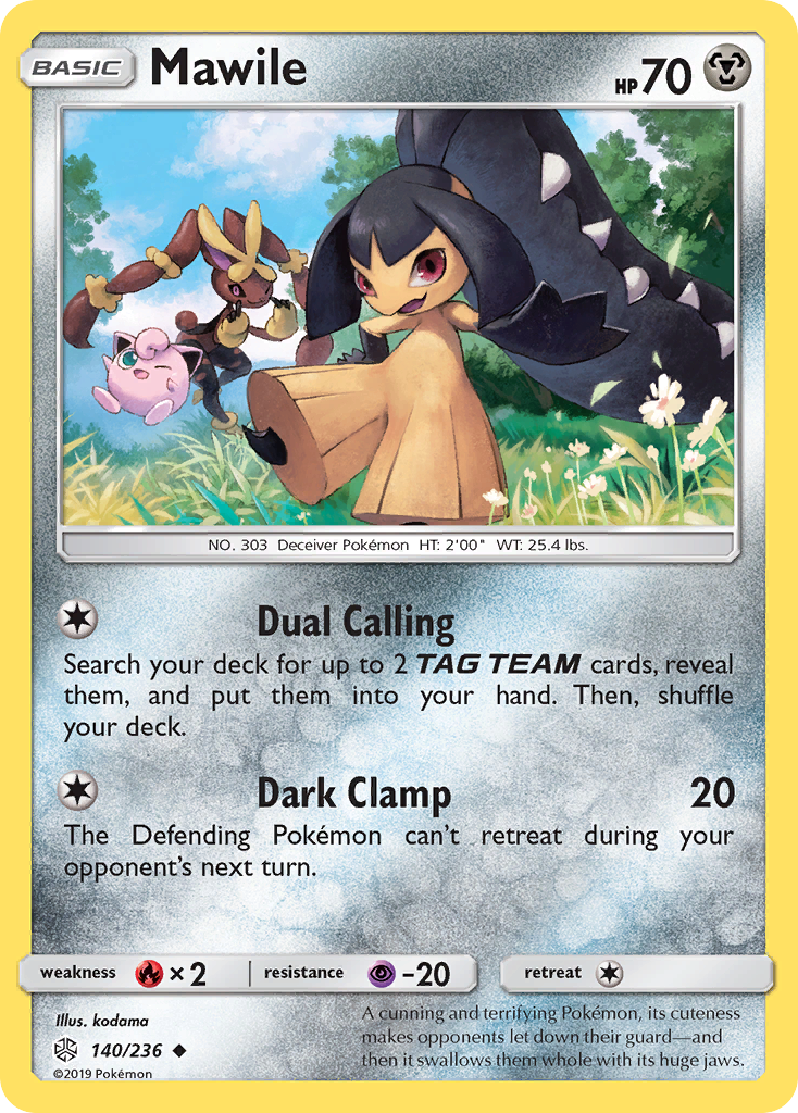Mawile (140/236) [Sun & Moon: Cosmic Eclipse] - Destination Retro