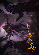 Braids, Arisen Nightmare Art Card 1 (Gold-Stamped Signature) [Dominaria United Art Series] - Destination Retro