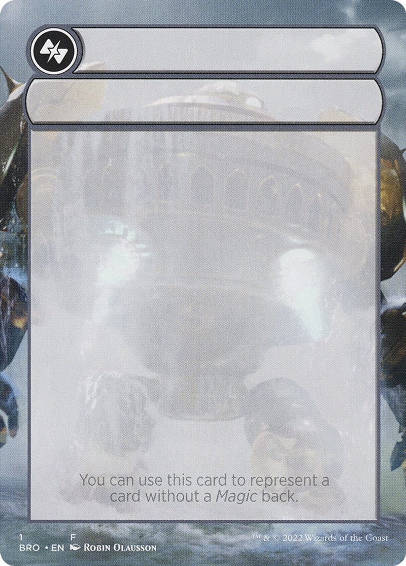Helper Card [The Brothers' War Tokens] - Destination Retro