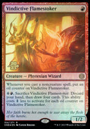 Vindictive Flamestoker [Phyrexia: All Will Be One Prerelease Promos] - Destination Retro