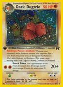 Dark Dugtrio (6/82) [Team Rocket 1st Edition] - Destination Retro