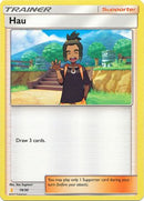 Hau (19/30) [Sun & Moon: Trainer Kit - Lycanroc & Alolan Raichu] - Destination Retro