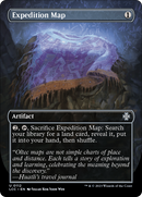 Expedition Map (Borderless) [The Lost Caverns of Ixalan Commander] - Destination Retro