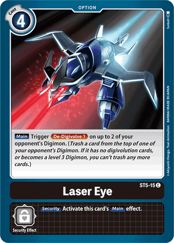 Laser Eye [ST5-15] [Starter Deck: Machine Black] - Destination Retro