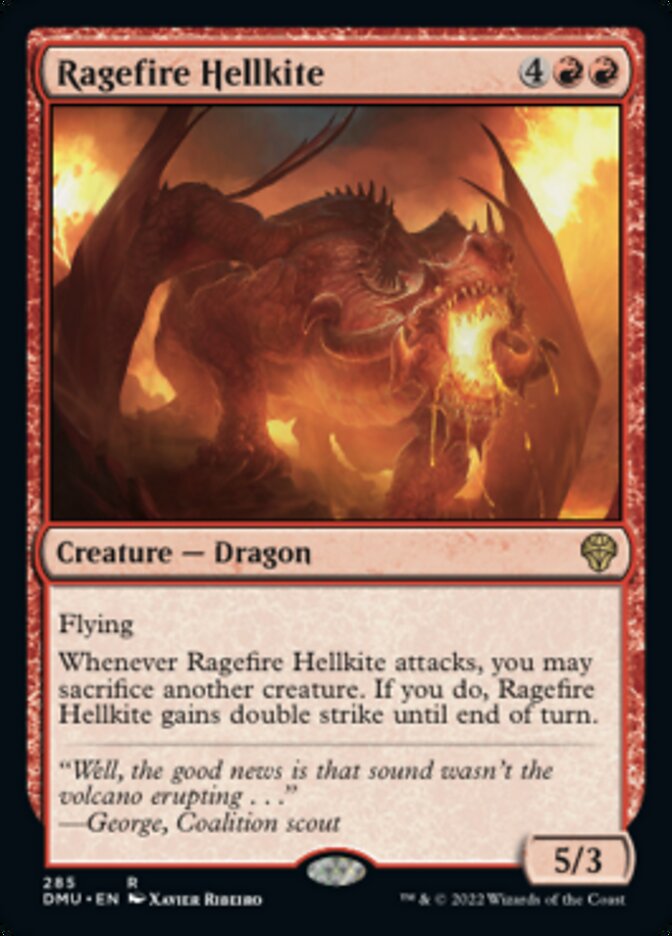 Ragefire Hellkite [Dominaria United] - Destination Retro
