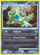 Tyranitar (17/123) [Diamond & Pearl: Mysterious Treasures] - Destination Retro