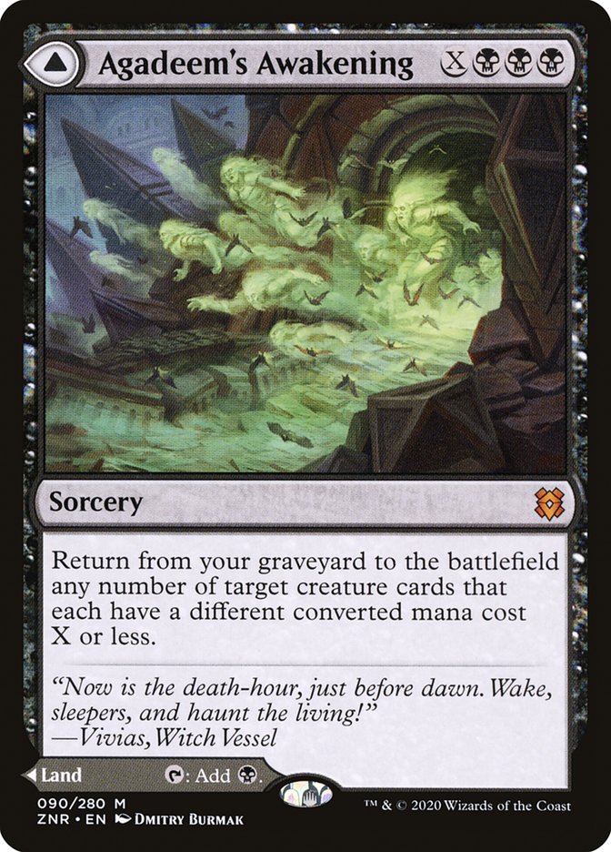 Agadeem's Awakening // Agadeem, the Undercrypt [Zendikar Rising] - Destination Retro