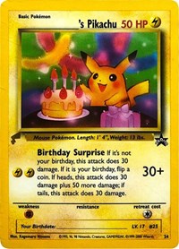 Pikachu (24) (Birthday) [Pikachu World Collection Promos] - Destination Retro