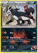 Team Magma's Mightyena (19/34) [XY: Double Crisis] - Destination Retro