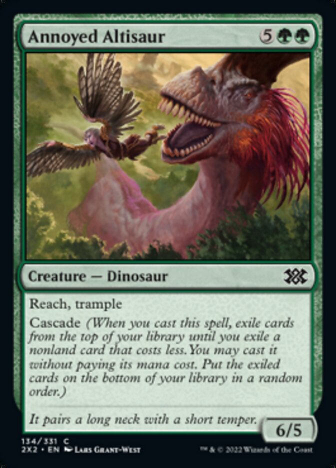 Annoyed Altisaur [Double Masters 2022] - Destination Retro